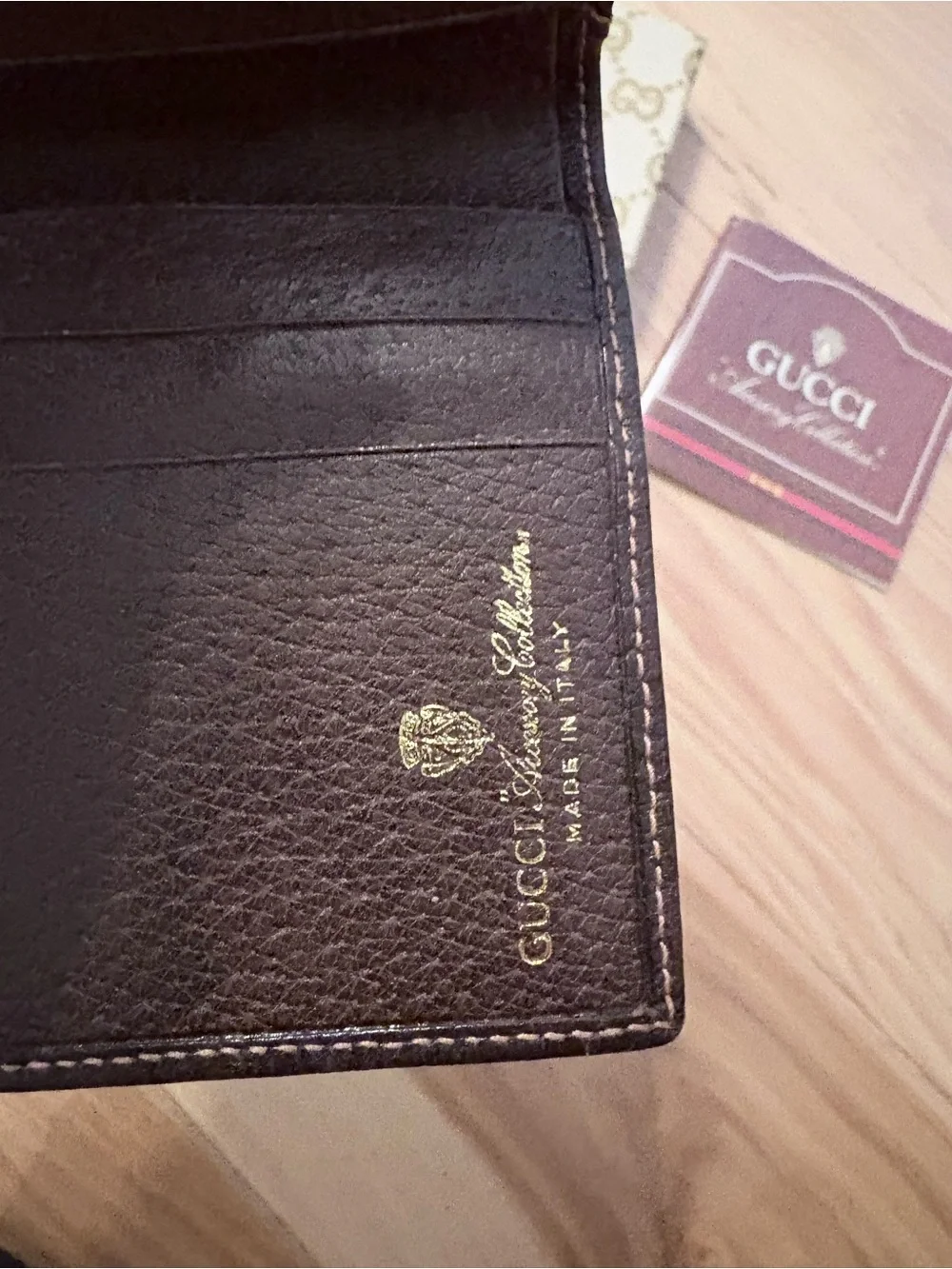 Vintage Gucci wallet